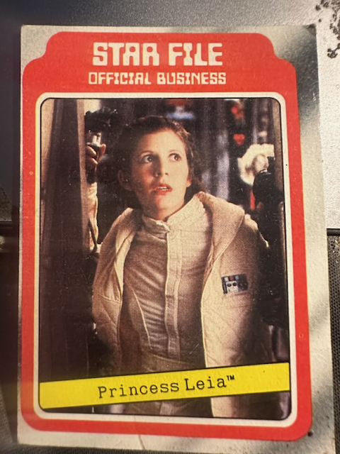 Princess Leia, 1980 Topps Star Wars: The Empire Strikes Back (Series 1)