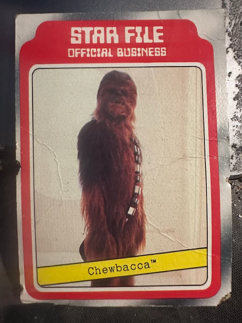 Chewbacca, 1980 Topps Star Wars: The Empire Strikes Back (Series 1)